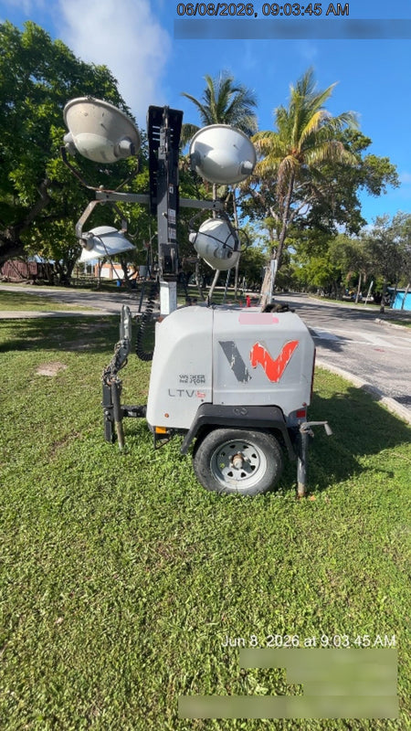 2019 Wacker Neuson LTV6L-MH Wacker Neuson LTV6L Mobile Light Tower w/Fuel Level Sensor Installed