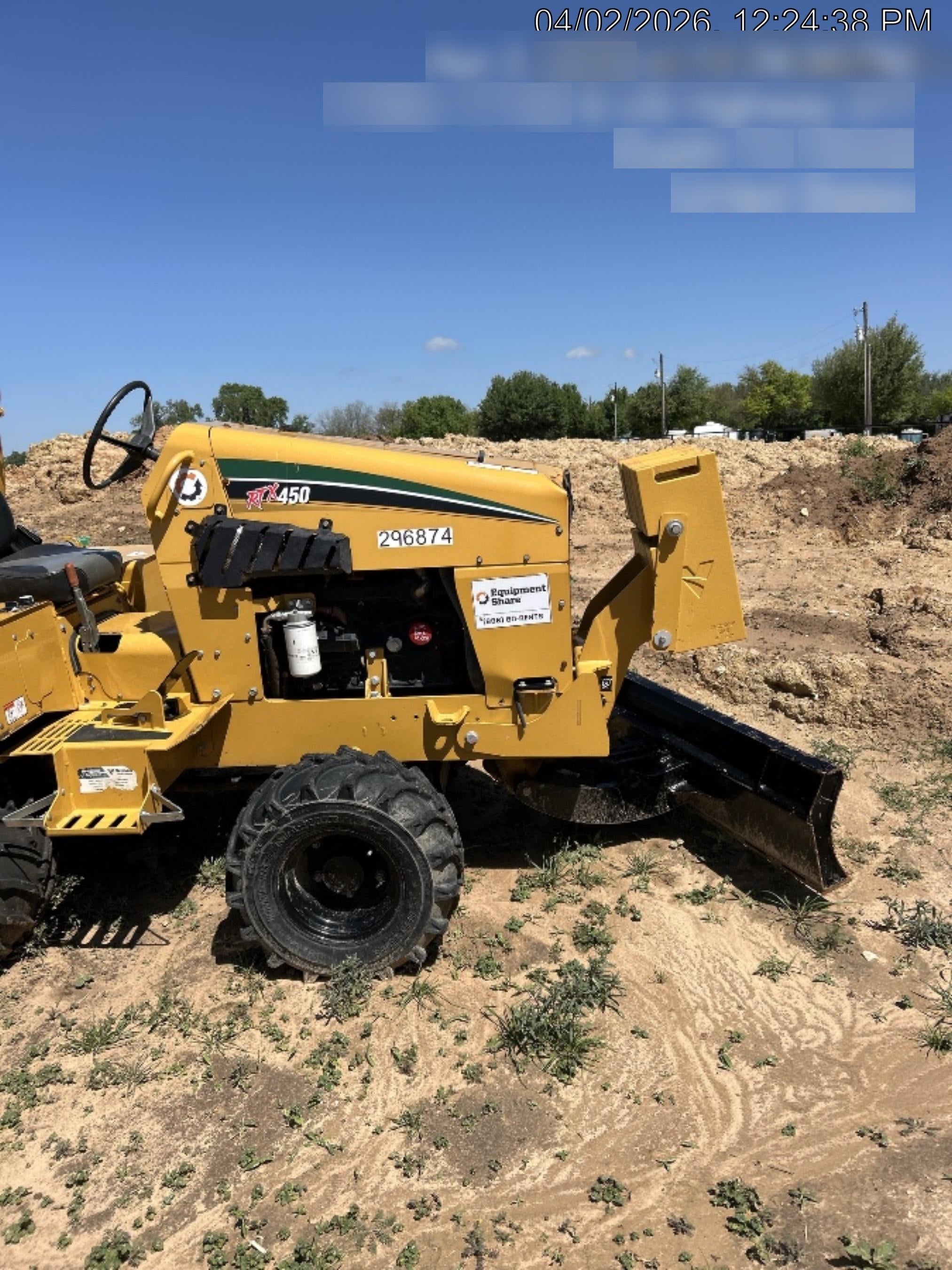 2023 VERMEER RTX450
