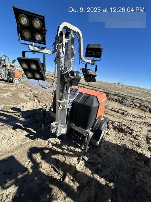 2023 Wanco WLTT-4MM4K Diesel, Deep Sea Controller, Shore Power Plug, Auto Start, (4) 350W LED Floodlights, 4kW Generator, 60 Gal Fuel Tank, 2" Ball, T3