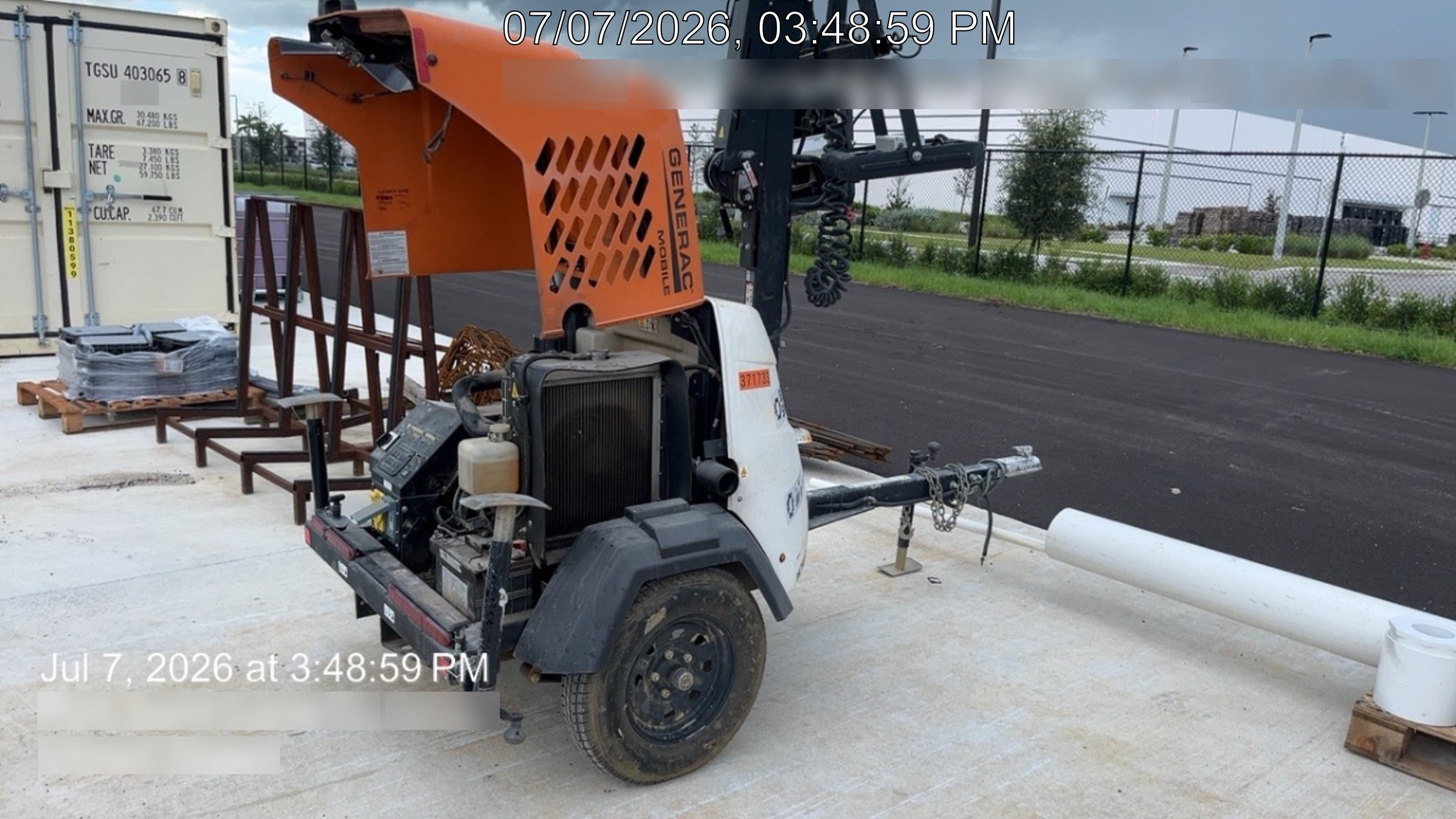 2023 Generac MLT2 Diesel, Flex Switch 120V Input, Powerzone Controller, 
(4) 320W LED Lights, 4kW Generator, 39.9 Gal Fuel Tank, 2" Ball, T3