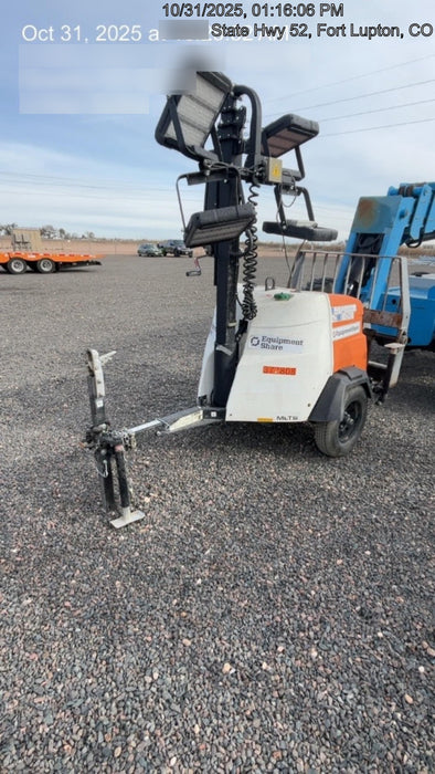 2023 Generac MLT2 Diesel, Flex Switch 120V Input, Powerzone Controller, 
(4) 320W LED Lights, 4kW Generator, 39.9 Gal Fuel Tank, 2" Ball, T3