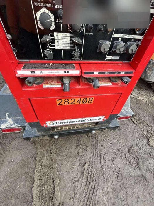 2022 Shindaiwa DGW400MDL Kubota D902 Engine, 23 HP, Dual Op Welder, Wire, Arc, Droop Stick, Tig, and CC Stick Functionality, Simulphase, 3 Phase and 1 Phase Gen Output, Single Axle NB Trlr, Slr Trckl Chrg 12V 12W, Fire Ext