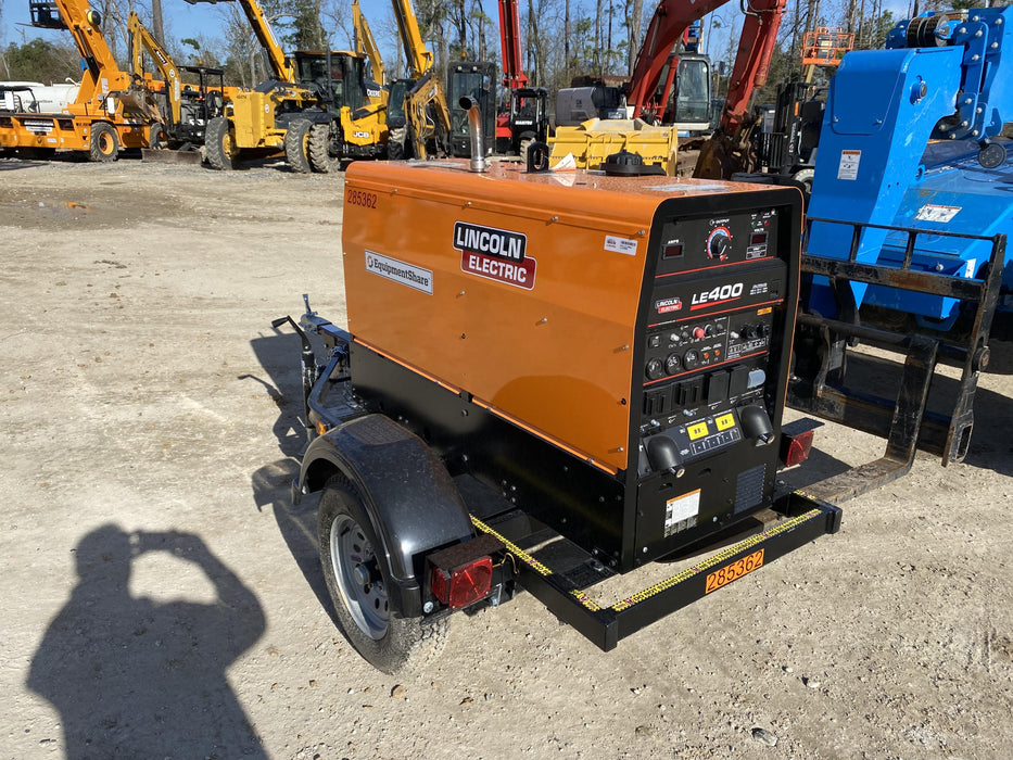 2022 Lincoln Electric LE400 Kubota V1505, Trlr, Cable Rack, Light Kit, ES Decals, T3