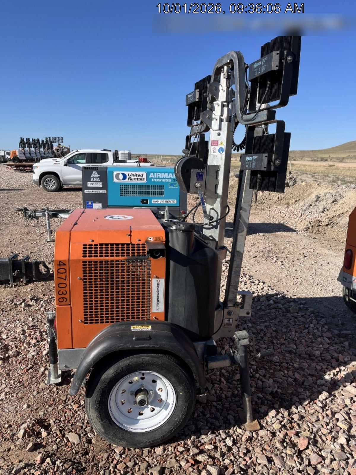 2024 Wanco WLTT-4MM4K Diesel, Deep Sea Controller, Shore Power Plug, Auto Start, (4) 350W LED Floodlights, 4kW Generator, 60 Gal Fuel Tank, 2" Ball, T3