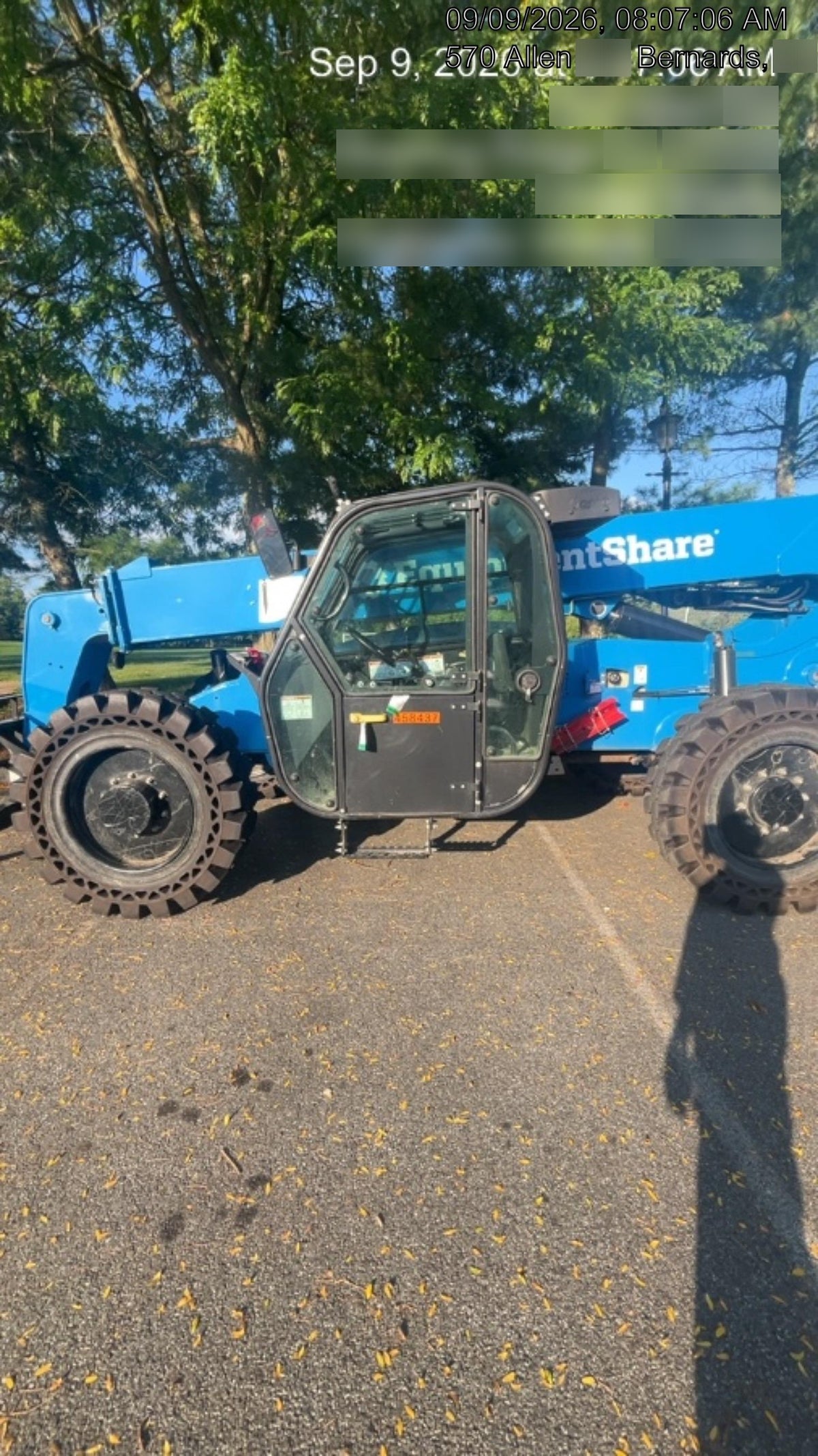 2024 Genie GTH-844 74Hp Dsl, Cab/Heat/Air, Sld Tires, LED WL, Bcn, L Hook, T3 + Access Control