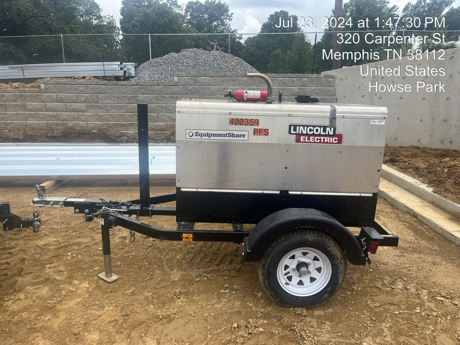 2024 Lincoln Electric LE400 Kubota V1505, Trlr, Cable Rack, Light Kit, ES Decals, T3