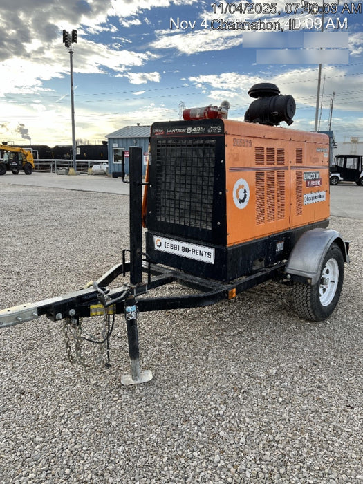 2022 Lincoln Electric Vantage 549X Crosslink Technology, Trailer Mounted, ES Decals, T3