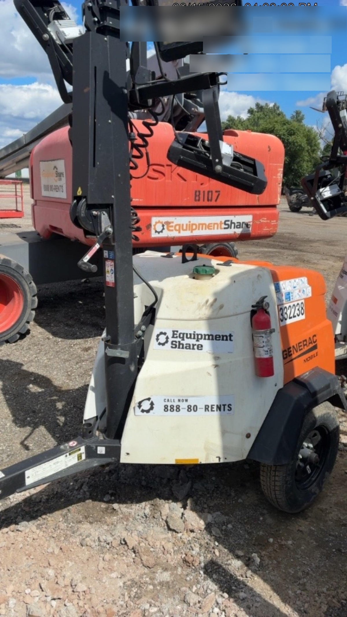 2023 Generac MLT2 Diesel, Flex Switch 120V Input, Powerzone Controller, (4) 320W LED Lights, 4kW Generator, 39.9 Gal Fuel Tank, 2" Ball, T3