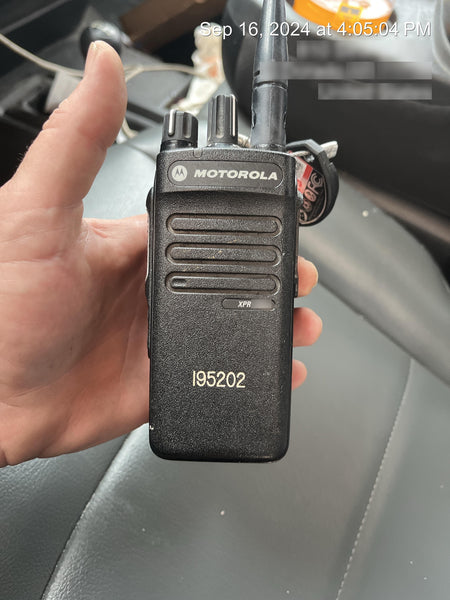 2021 MOTOROLA XPR3300E
