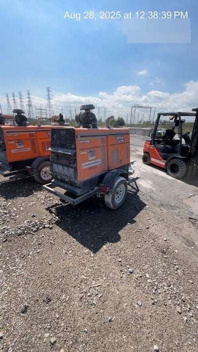 2021 Lincoln Electric Vantage 549X Ready Pak 3, ORANGE (includes trailer, cable rack, fender light kit)