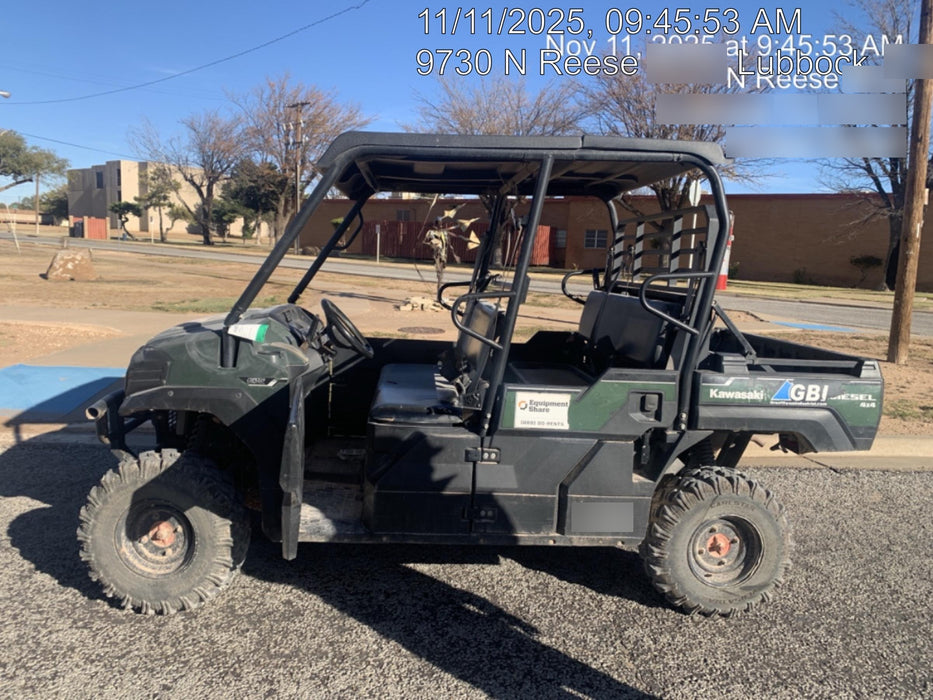 2018 Kawasaki MULE PRO-DX Kawasaki Mule 4x4 Diesel UTV w/Hard Top, Windshield, Beacon, Backup Alarm, ES Keypad/Hardware Installed