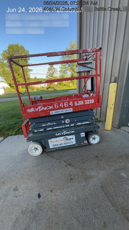 2017 Skyjack SJIII-3219 Skyjack SJ3219, Extended Warranty 5yr/5k hr