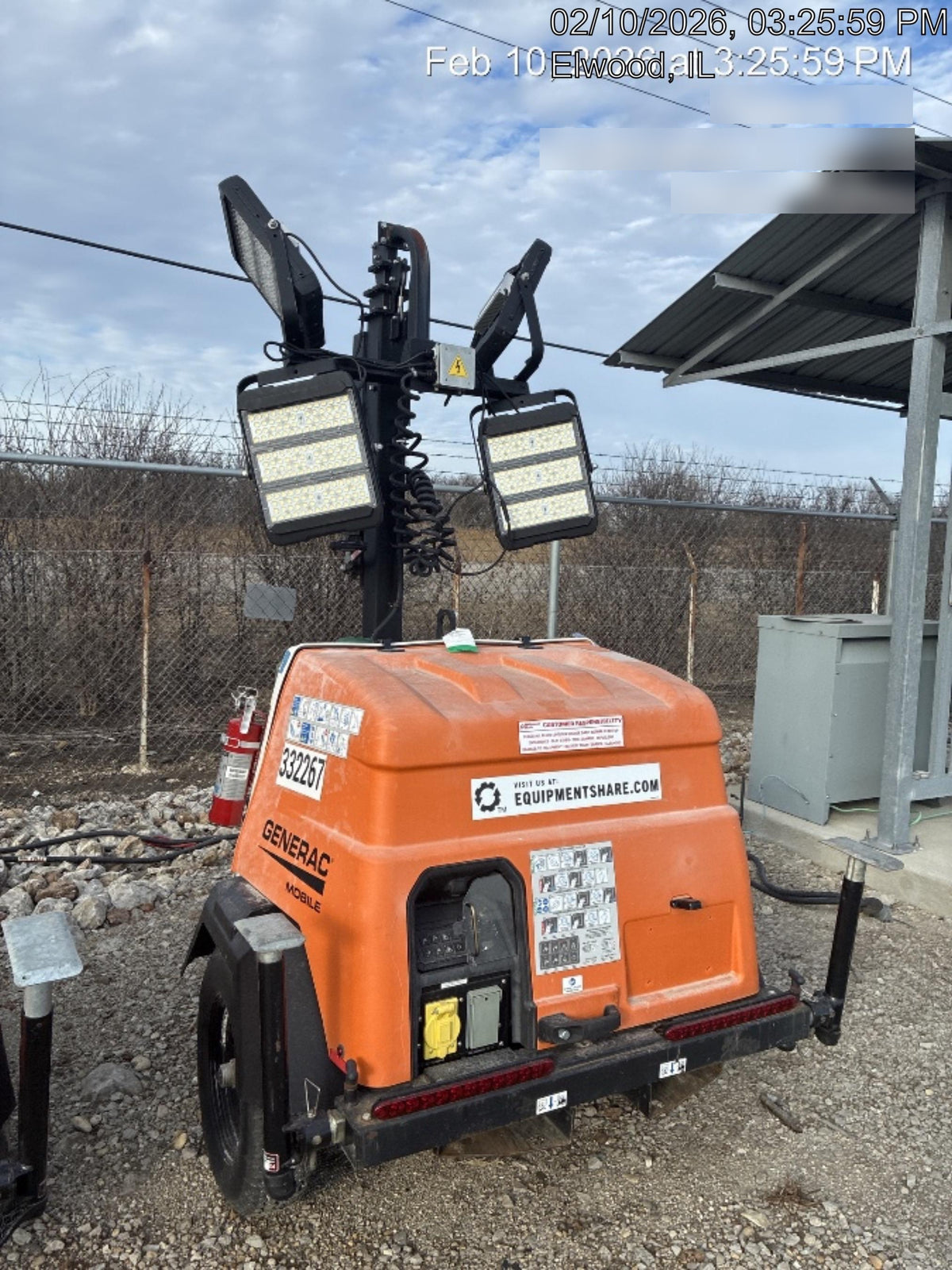2023 Generac MLT2 Diesel, Flex Switch 120V Input, Powerzone Controller, (4) 320W LED Lights, 4kW Generator, 39.9 Gal Fuel Tank, 2" Ball, T3