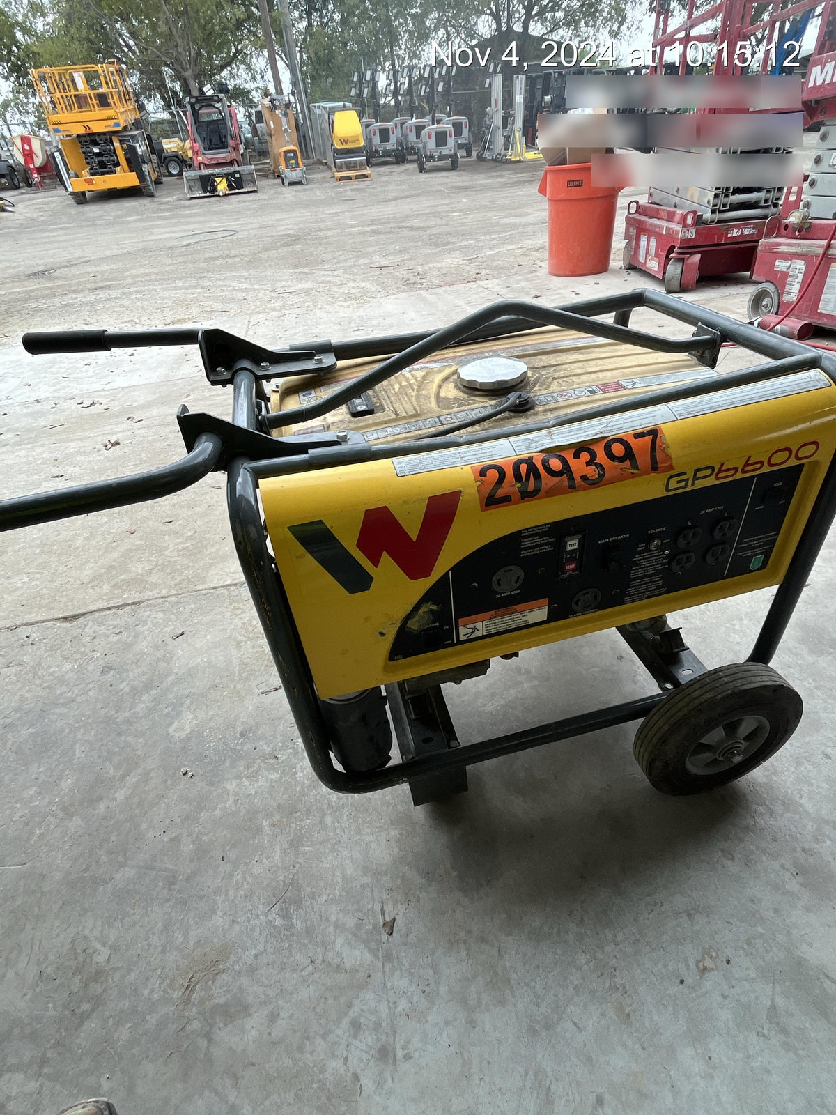 2022 WACKER NEUSON GP6600A