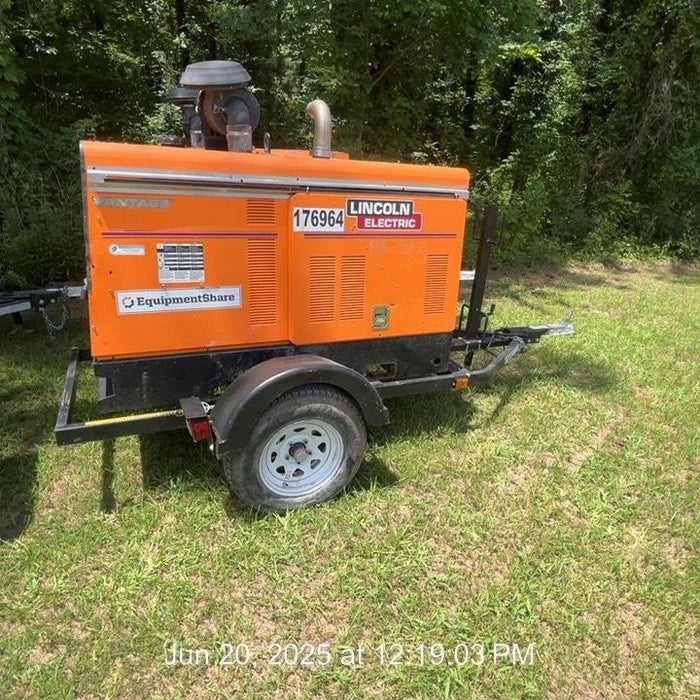 2021 Lincoln Electric Vantage 549X Ready Pak 3, ORANGE (includes trailer, cable rack, fender light kit)