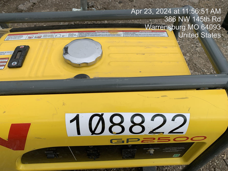 2020 WACKER NEUSON GP2500A