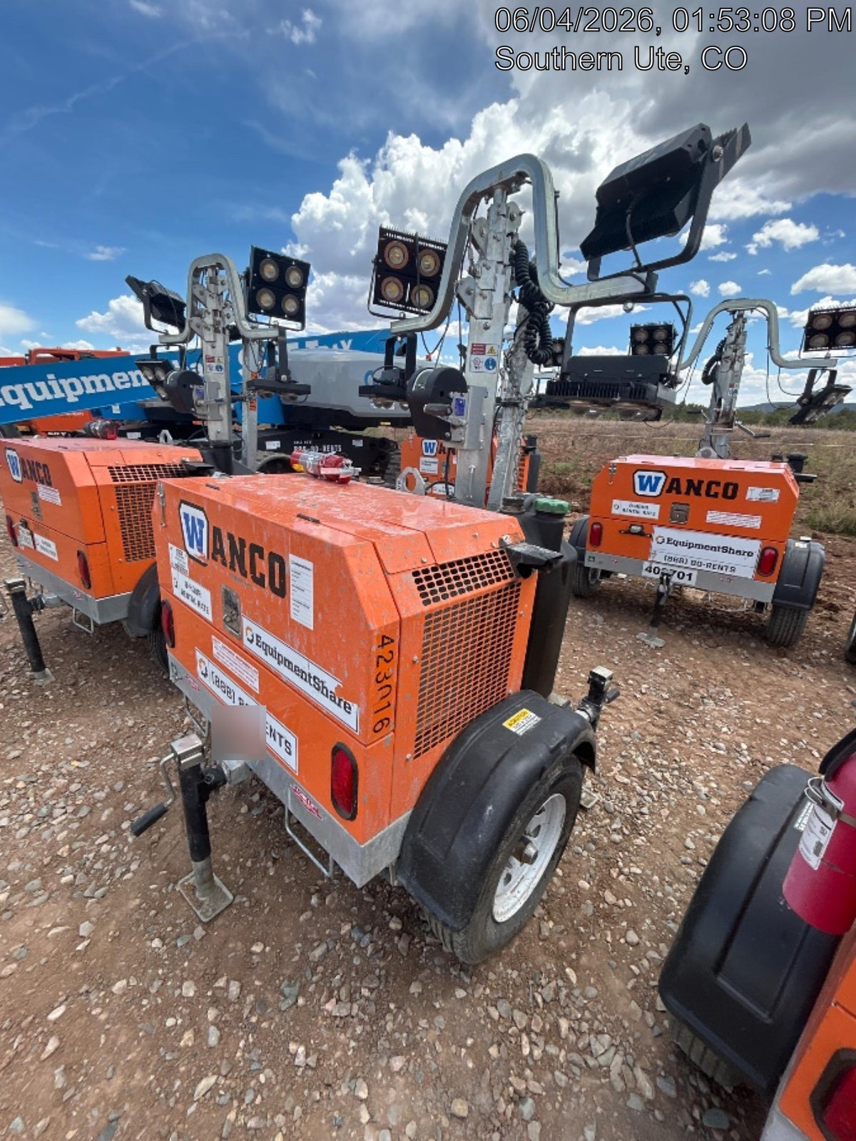 2024 Wanco WLTT-4MM4K Diesel, Deep Sea Controller, Shore Power Plug, Auto Start, (4) 350W LED Floodlights, 4kW Generator, 60 Gal Fuel Tank, 2" Ball, T3