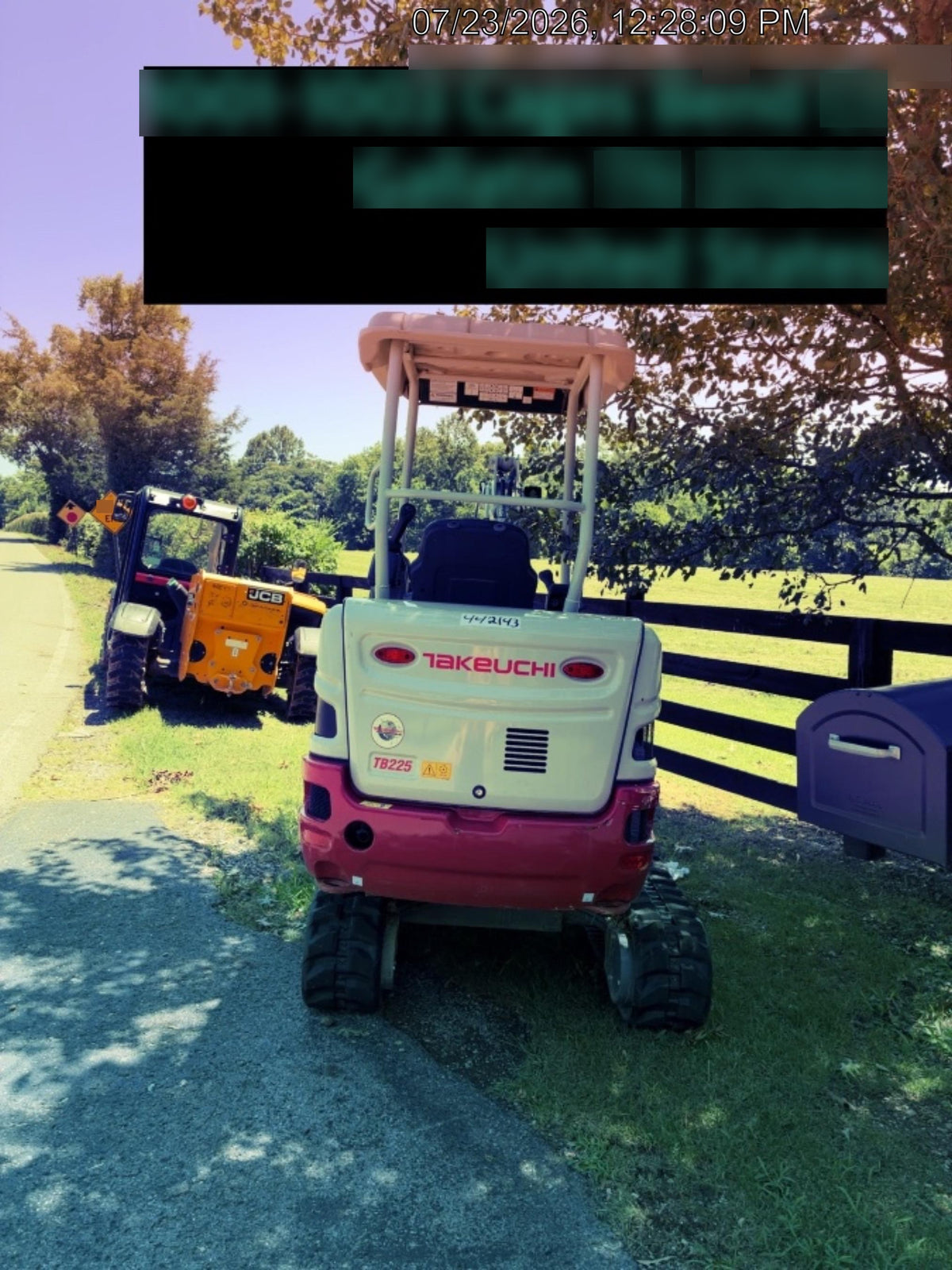 2023 TAKEUCHI TB225R