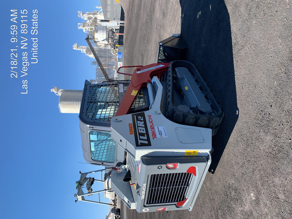 2020 Takeuchi TL8R2-CR Cab/Heat/Air, Hydraulic QC
