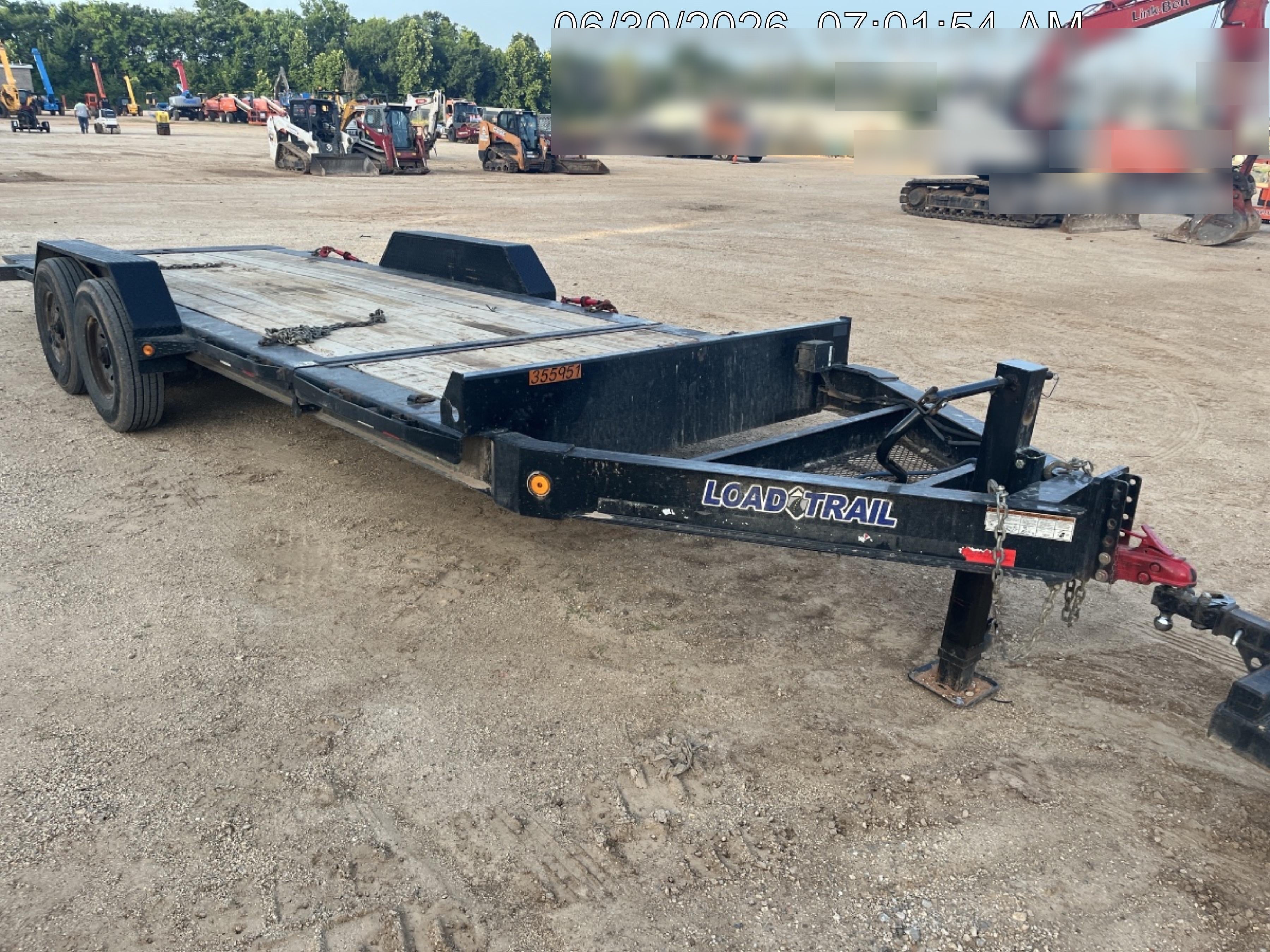 2024 LOADTRAIL Tilt-Deck Rental Trailer