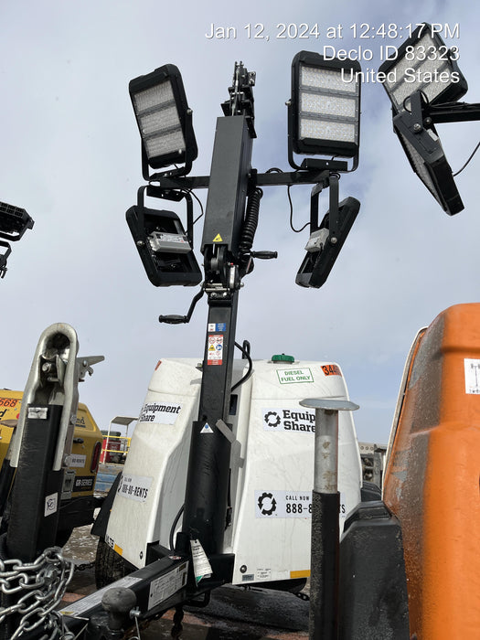 2023 Generac MLT2 Diesel, Flex Switch 120V Input, Powerzone Controller, (4) 320W LED Lights, 4kW Generator, 39.9 Gal Fuel Tank, 2" Ball, T3