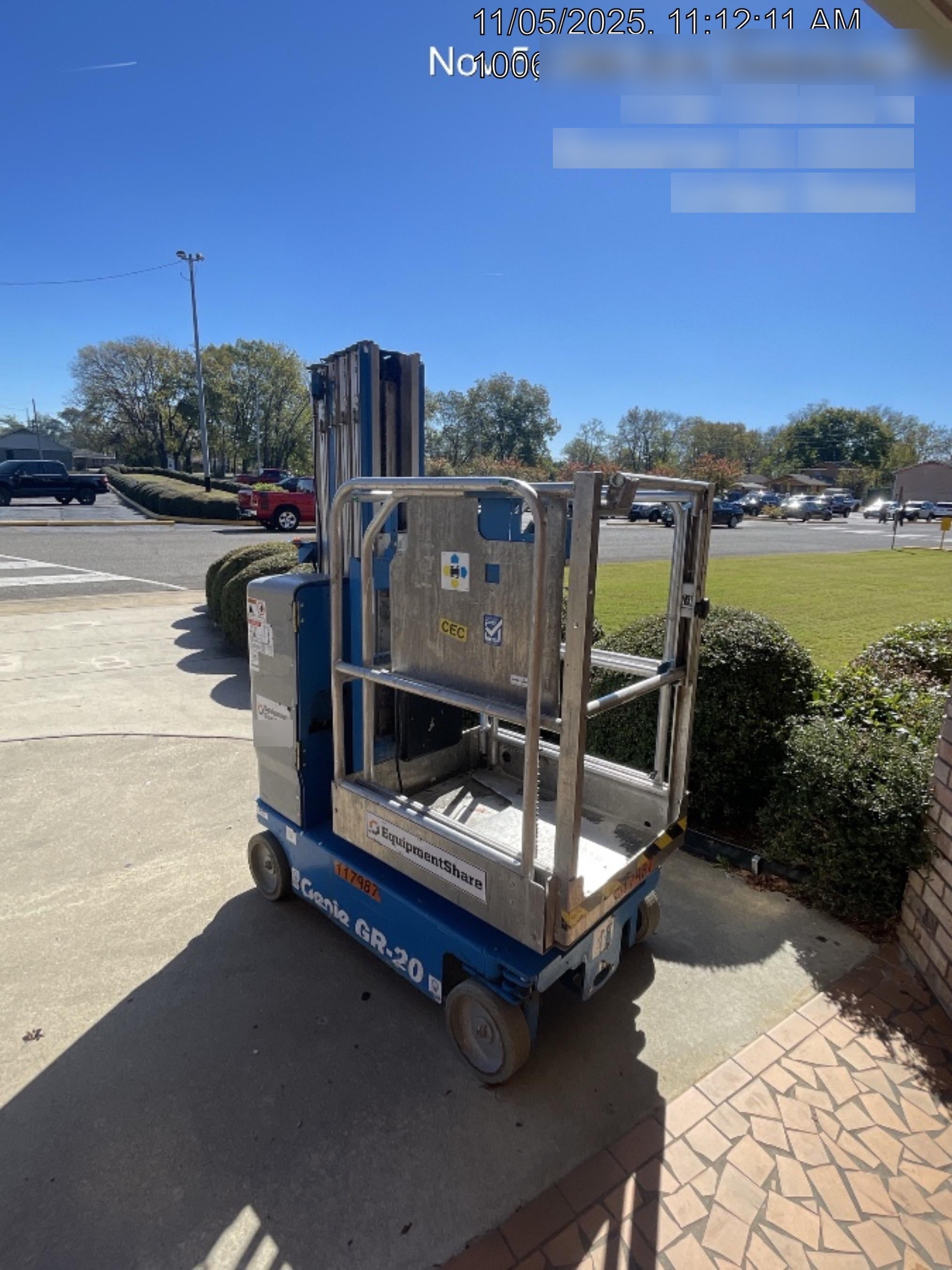 2020 GENIE GR-20
