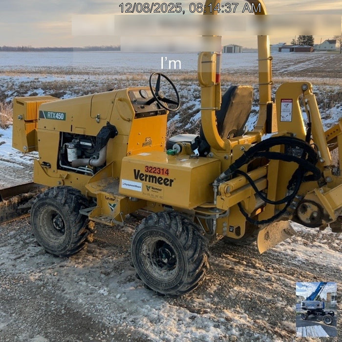 2023 VERMEER RTX450