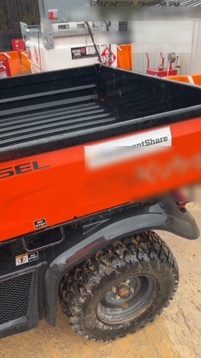 2020 Kubota RTV-X900 4wd Utility Cart, Diesel, 2 Seat, LED Strobe, Windshield Tempered Glass, Plastic Canopy, Wire Harness Kit, Backup Alarm