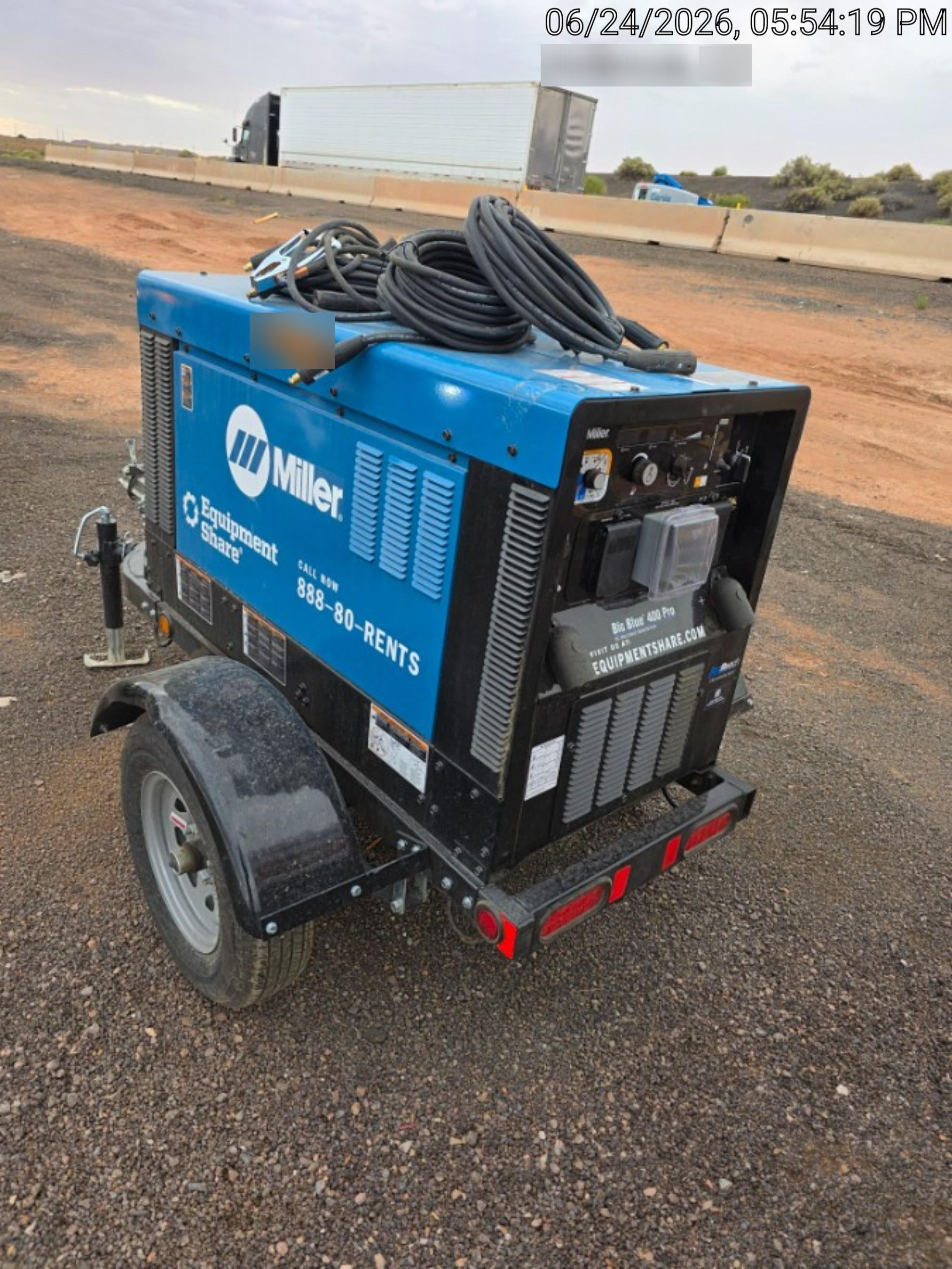 2026 MILLER ELECTRIC BIG BLUE 400