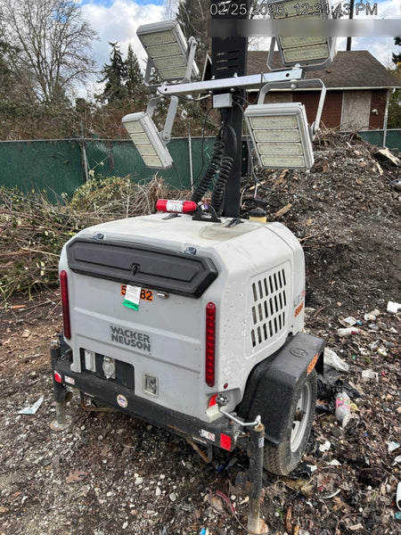 2019 Wacker Neuson LTV6K-LED Standard LED Towable Light Tower w/None