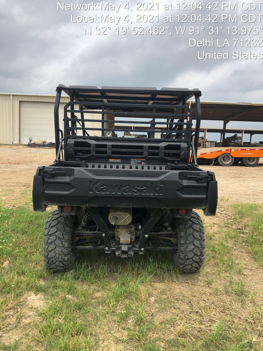 2019 Kawasaki Mule PRO-DXT Standard Options, Backup Alarm, Beacon, Plastic Hard Top, Poly Windshield, Horn Kit