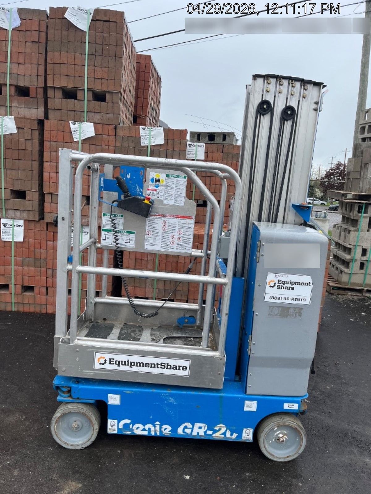 2019 GENIE GR-20