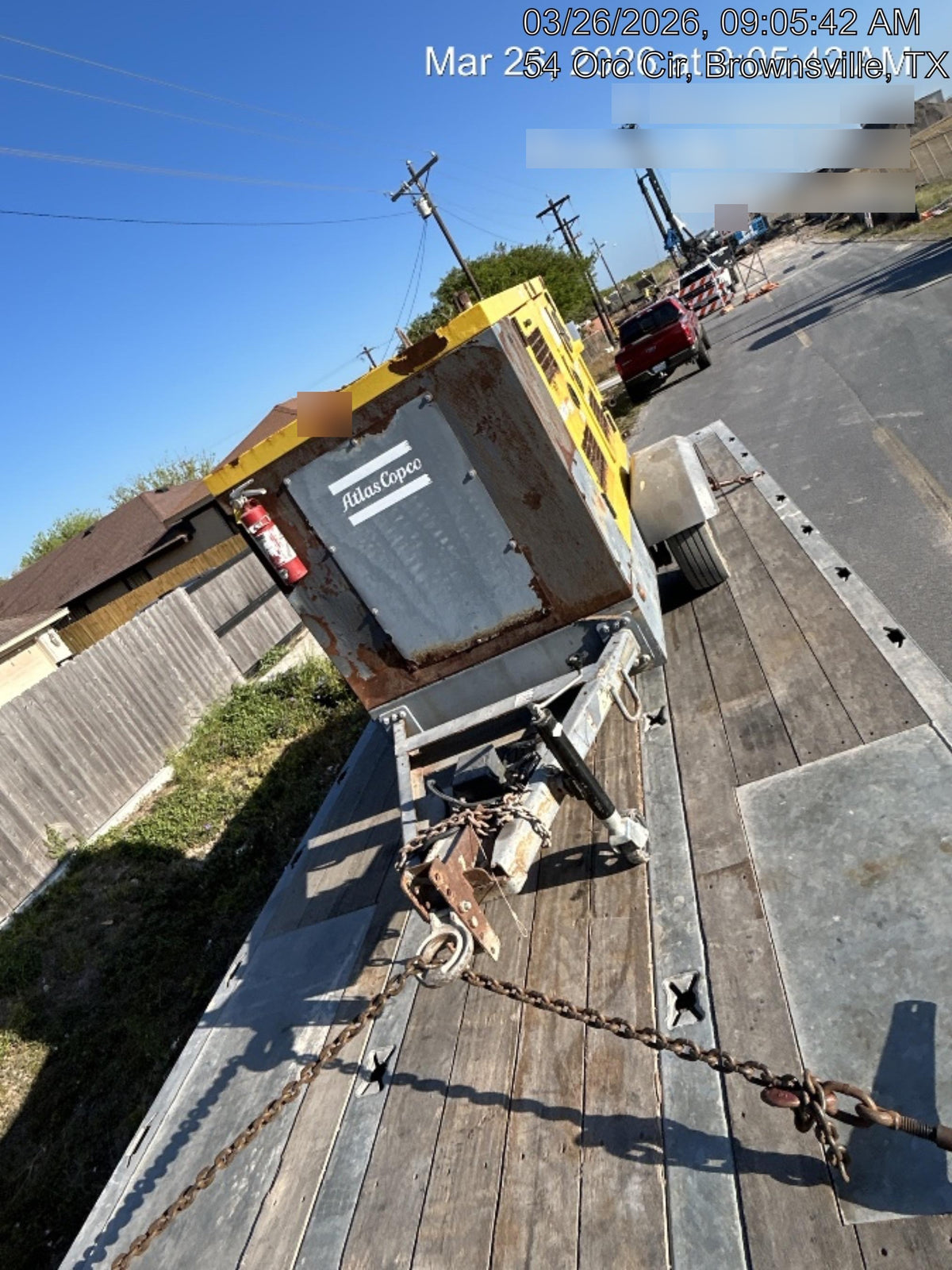 2020 ATLAS COPCO PAS 100 HF CS Enclosed