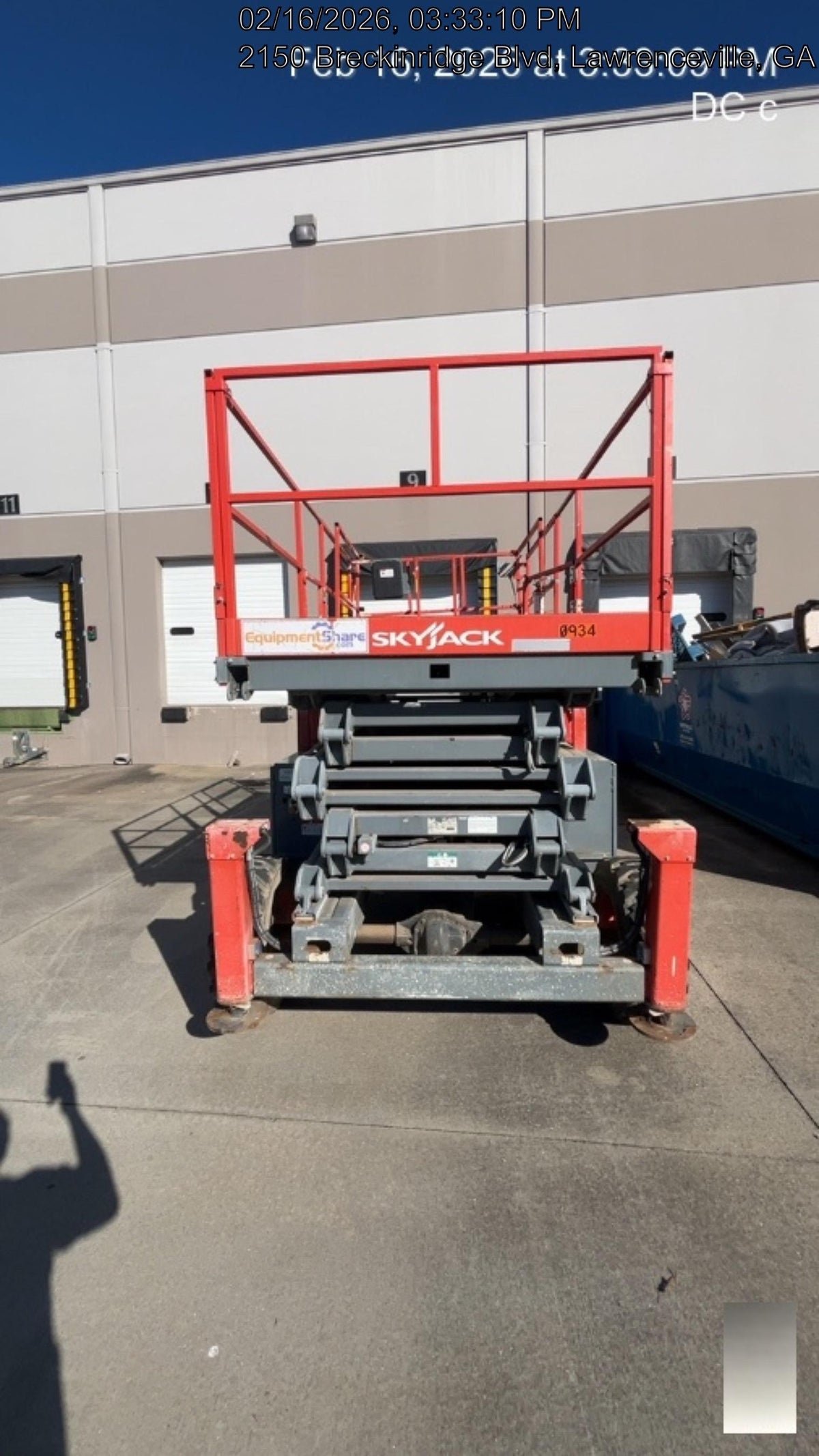 2016 SKYJACK SJ8841 RT