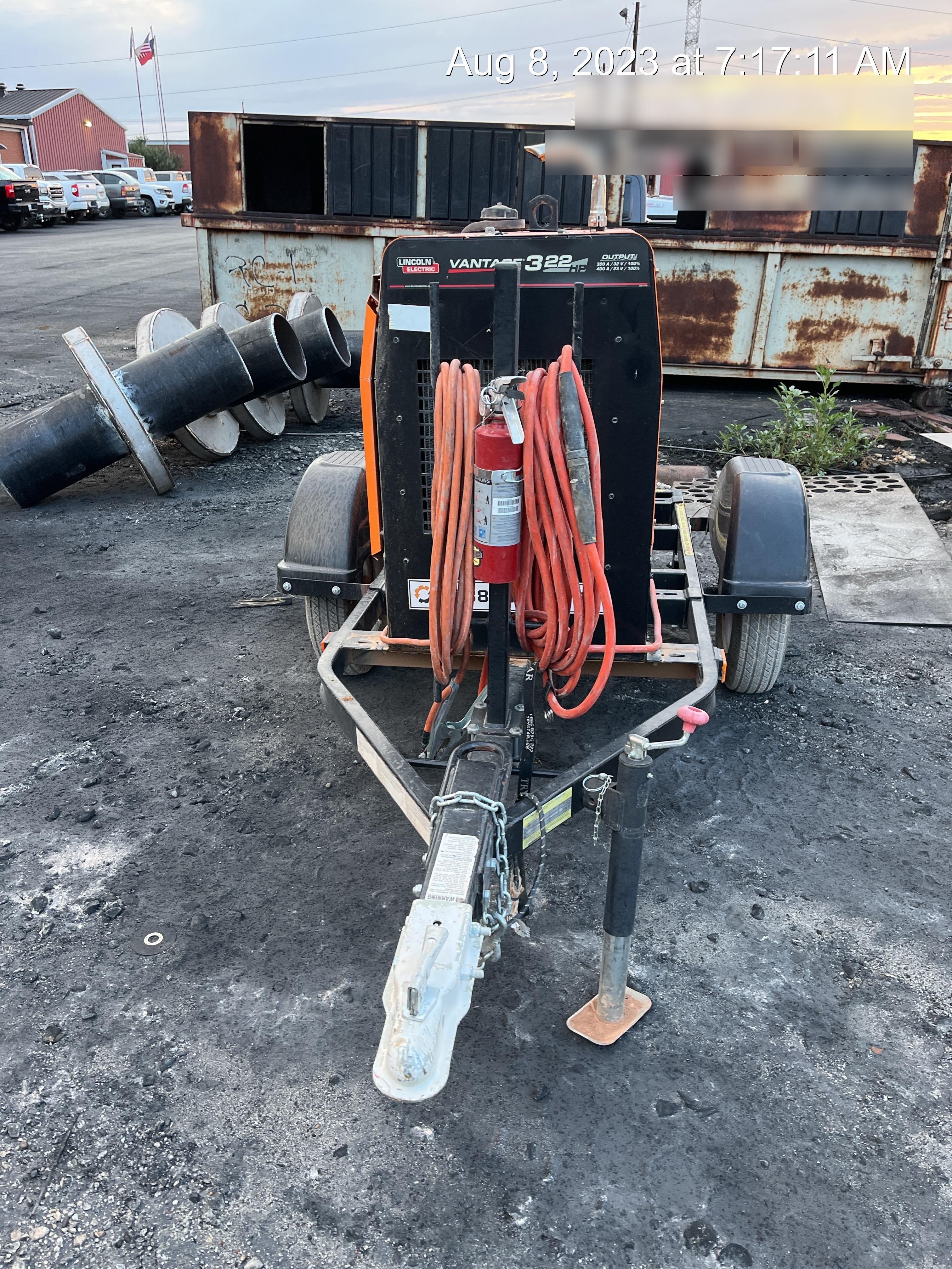 2021 Lincoln Electric Vantage 322 VANTAGE 322 READY-PAK 3
(EQUIPMENTSHARE)