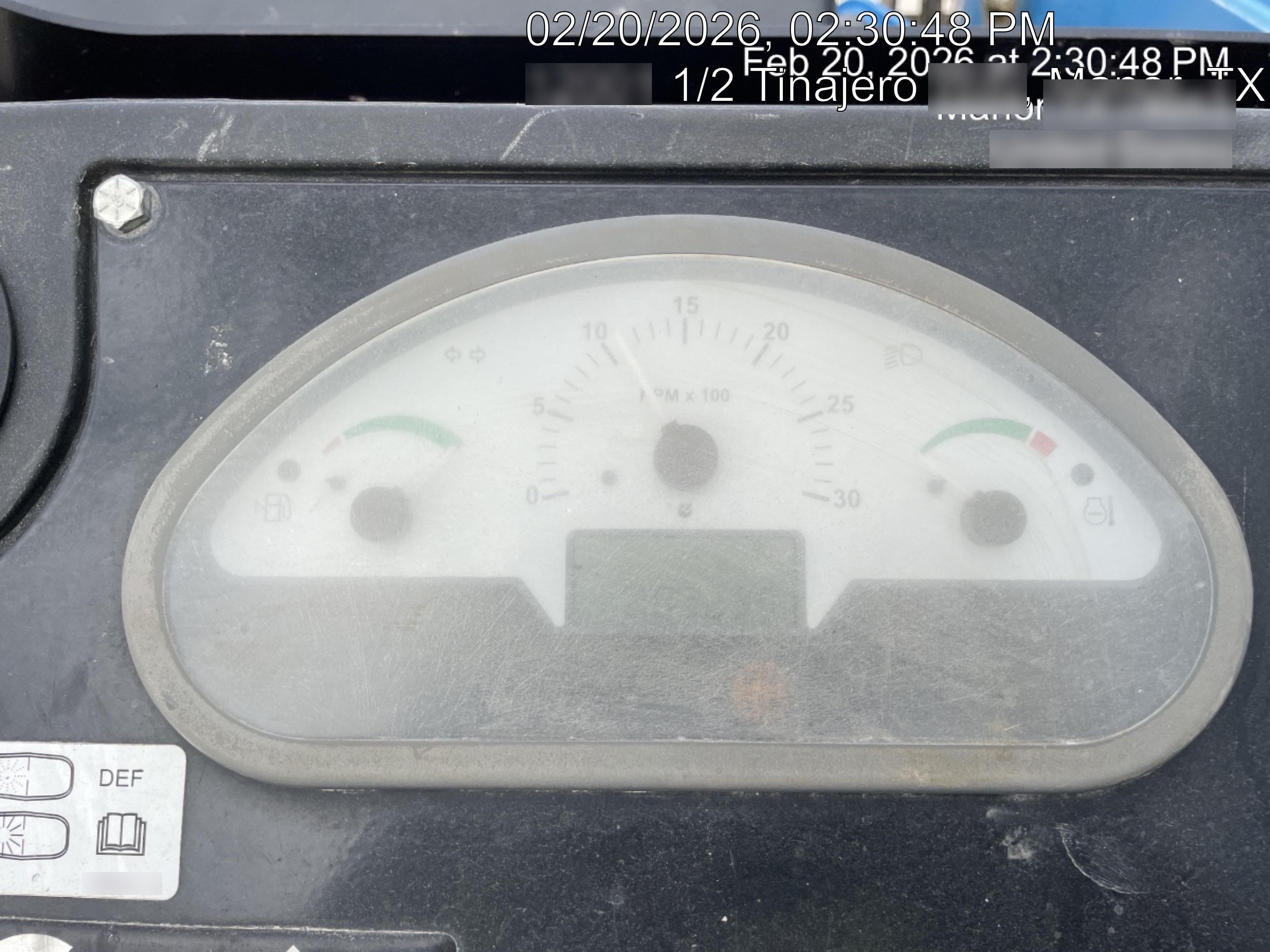 2017 Genie GTH-1056 Genie GTH1056, Solid Tires, 60" carriage, Open ROPS