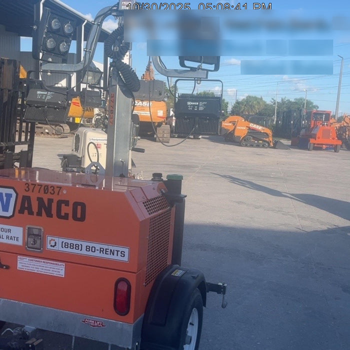 2023 Wanco WLTT-4MM4K Diesel, Deep Sea Controller, Shore Power Plug, Auto Start, (4) 350W LED Floodlights, 4kW Generator, 60 Gal Fuel Tank, 2" Ball, T3