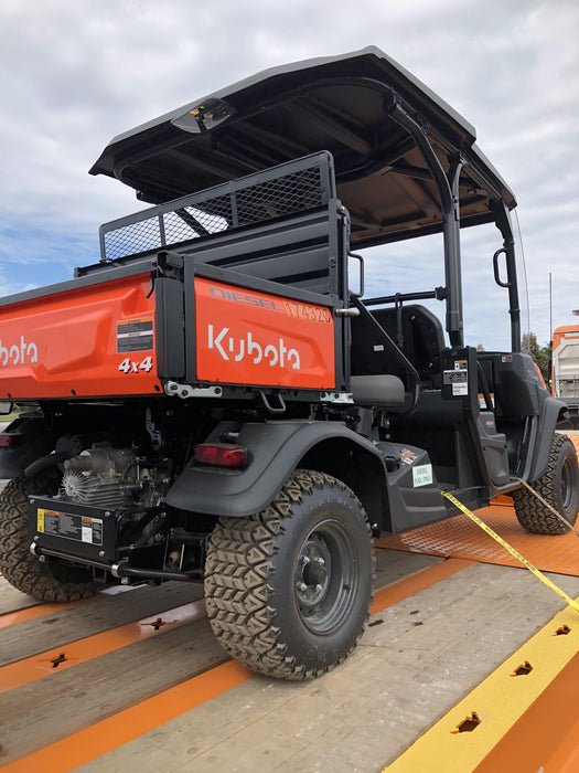 2022 Kubota RTV-X1140W-H Plastic Canopy, Windshield Acrylic Clear, LED Strobe Light, Wire Harness Kit, Back up Alarm