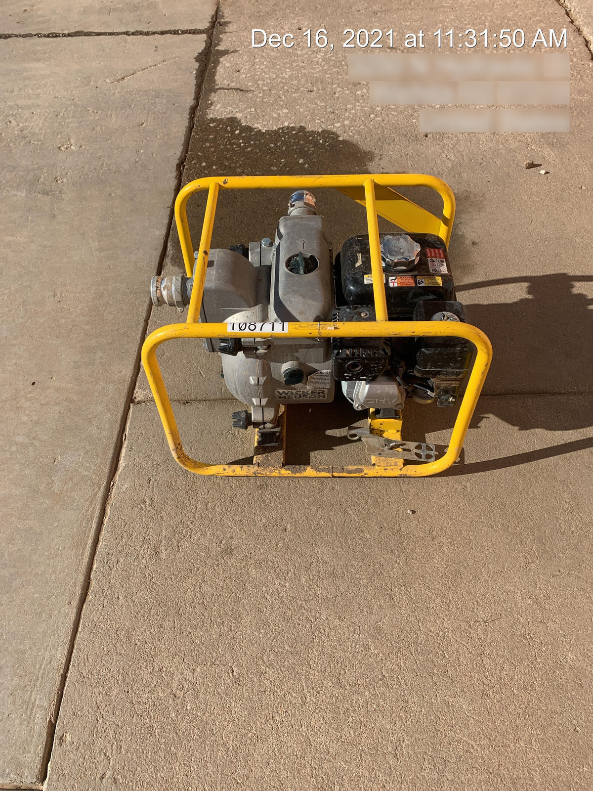 2020 WACKER NEUSON PT2A