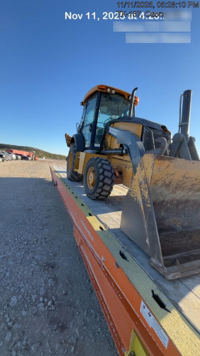 2020 John Deere 310LEP Cab/Heat/Air, 4WD, Standard Stick, Pilot Controls, 2 Way Hydraulics, TAG Manual QC