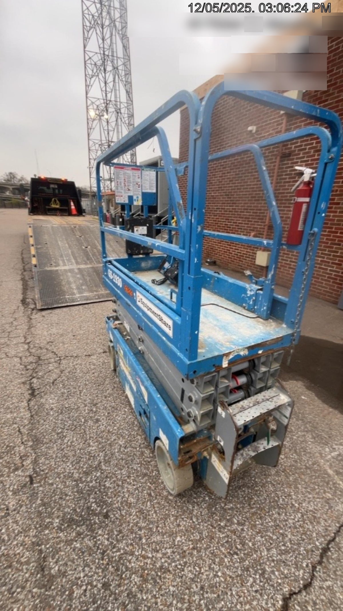 2019 Genie GS-1930 Fixed Rails with Chain Entry