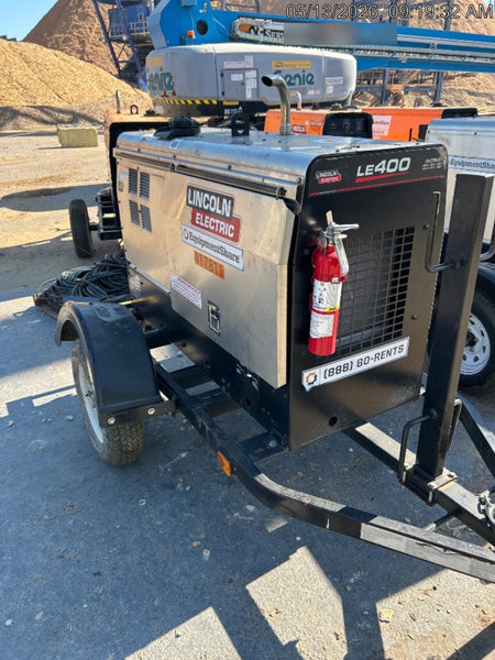 2024 Lincoln Electric LE400 Kubota V1505, Trlr, Cable Rack, Light Kit, ES Decals, T3