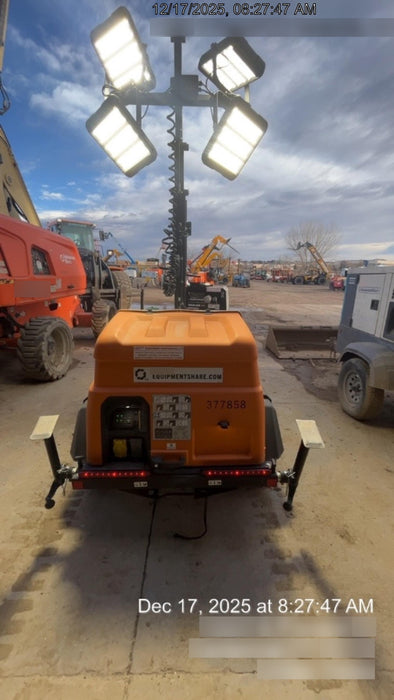 2023 Generac MLT2 Diesel, Flex Switch 120V Input, Powerzone Controller, 
(4) 320W LED Lights, 4kW Generator, 39.9 Gal Fuel Tank, 2" Ball, T3