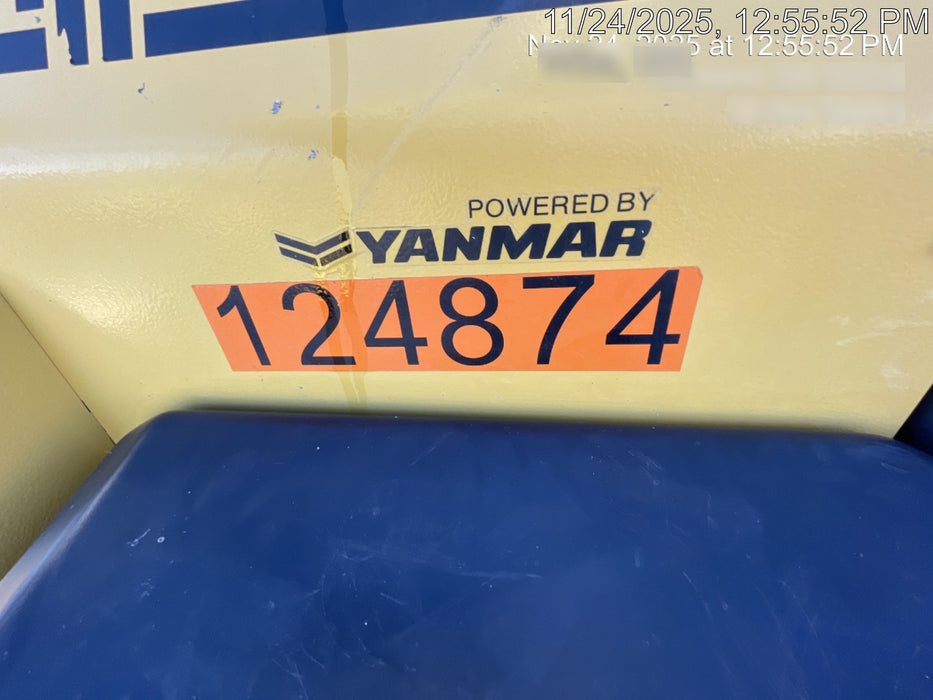 2020 Allmand NLV3GR (4) LED Light Fixture 350W, 23' Vertical Mast, 3kW Prime, Towable, Deep Sea L401, Leveling Jacks, Yanmar T4F 5.8hp