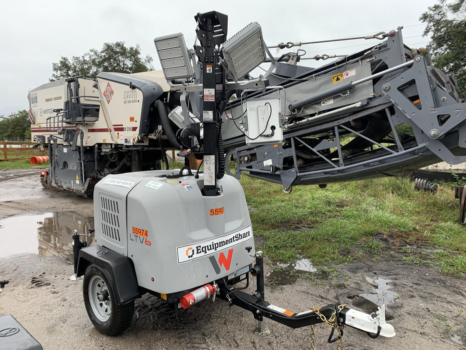 2019 Wacker Neuson LTV6K-LED Standard LED Towable Light Tower w/None