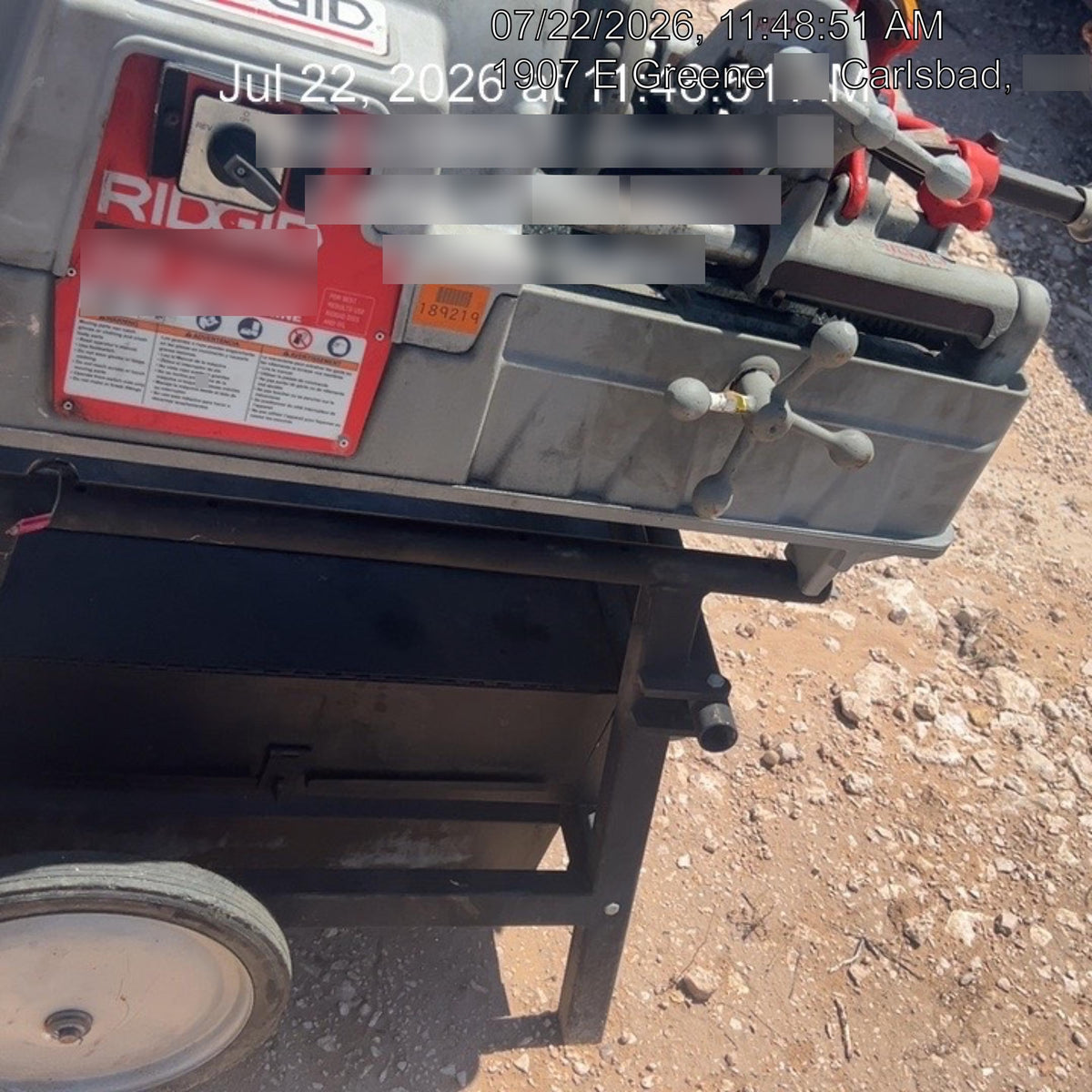 2021 RIDGID 535