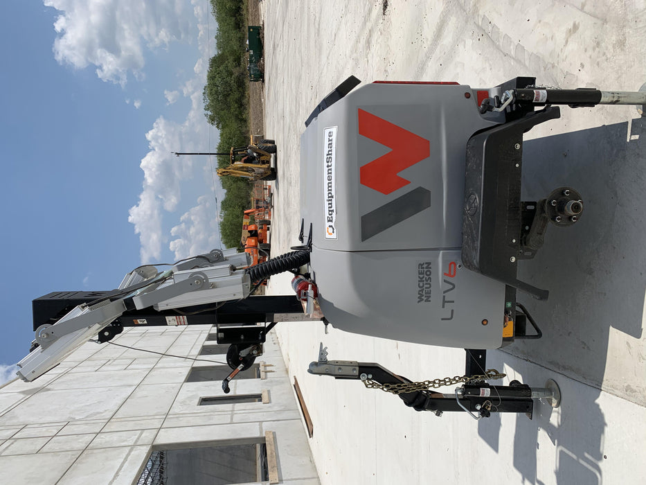2019 Wacker Neuson LTV6K-LED LTV6K Light Tower, LED 300W, Telematics EQ SH Kubota