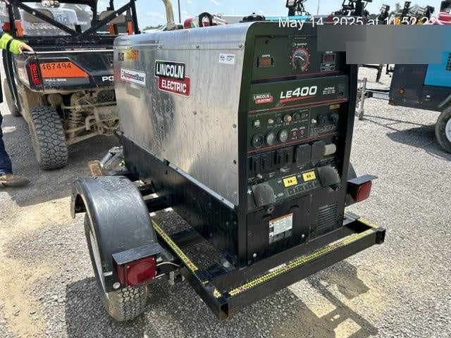 2024 Lincoln Electric LE400 Kubota V1505, Trlr, Cable Rack, Light Kit, ES Decals, T3