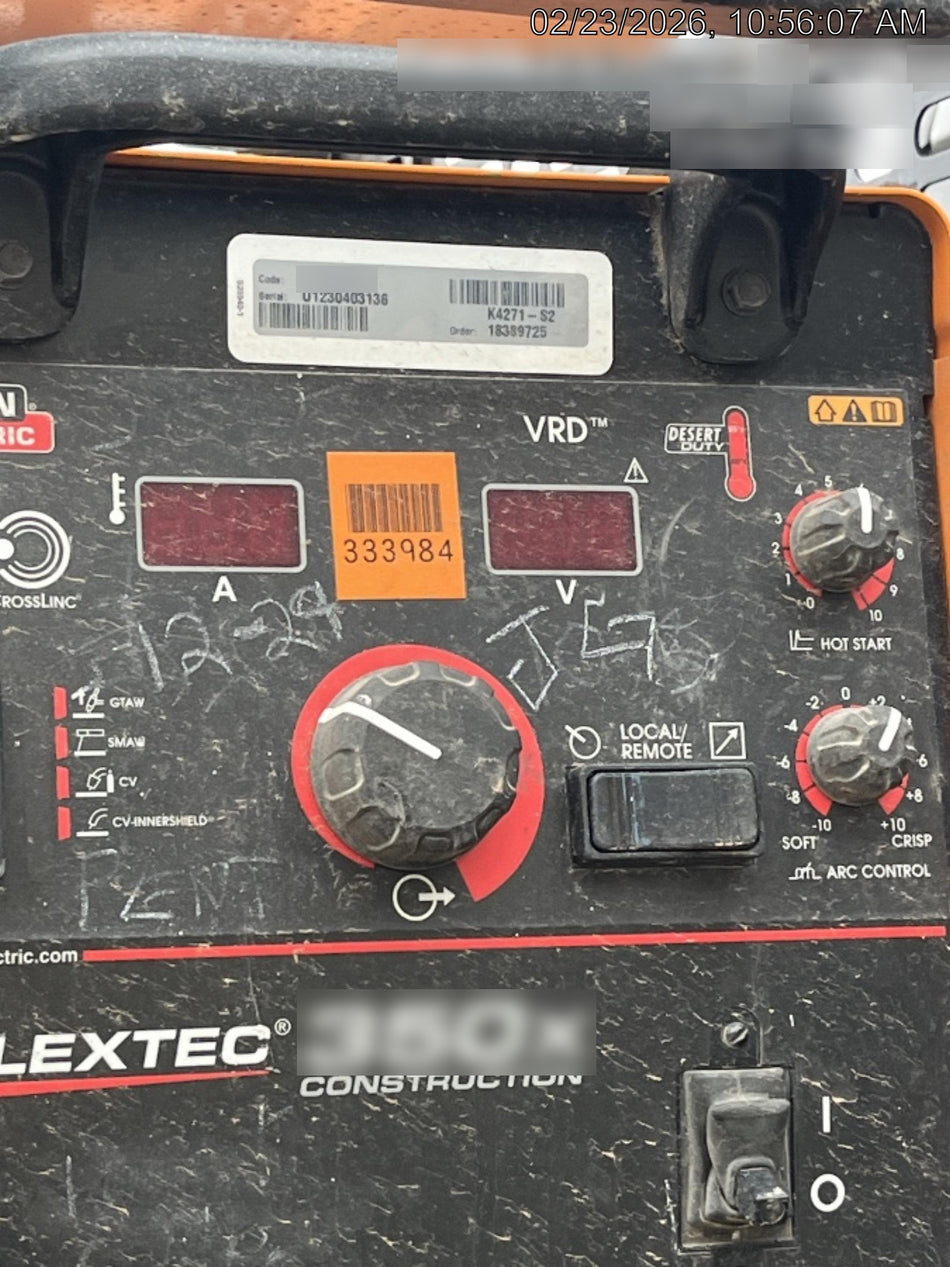 2023 LINCOLN ELECTRIC FLEXTEC 350X