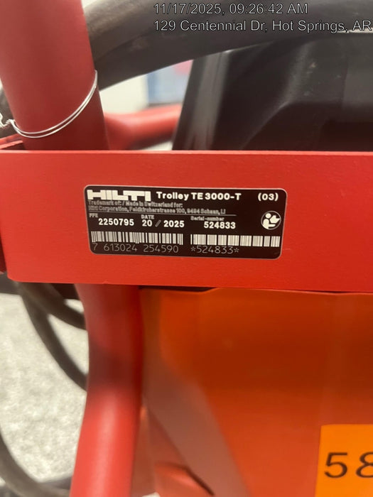 2025 HILTI TE 3000-AVR